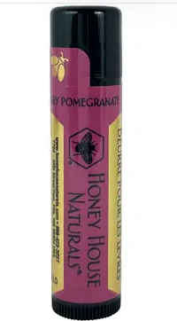 NEW!  Honey House Lip Butter:  Raspberry Pomegranate
