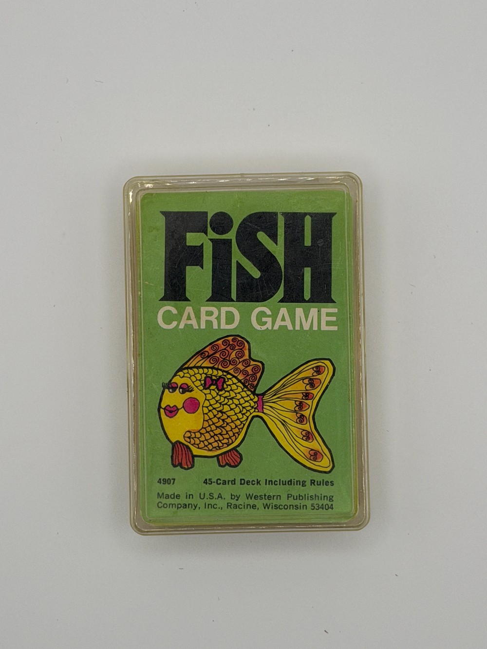 1975 Fish Card Game Whitman