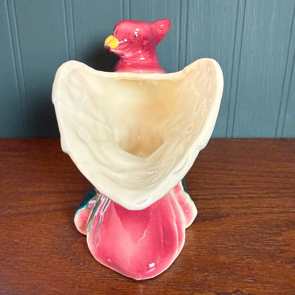 Vintage Mid Century Ceramic Bird Planter