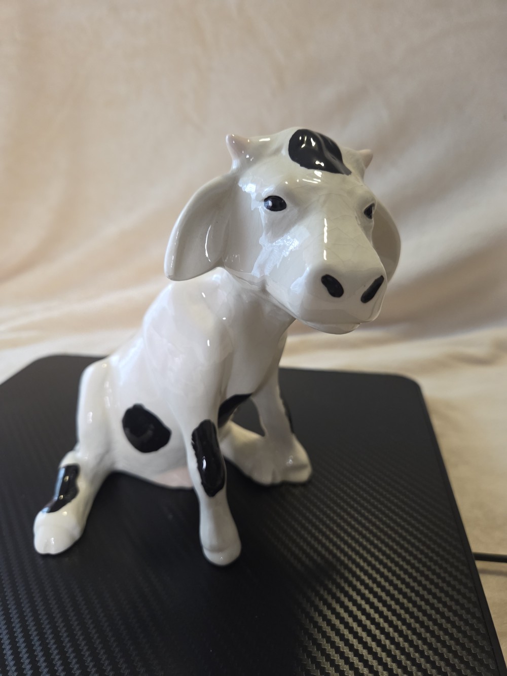 VTG Scioto Handpainted Sitting Cow
