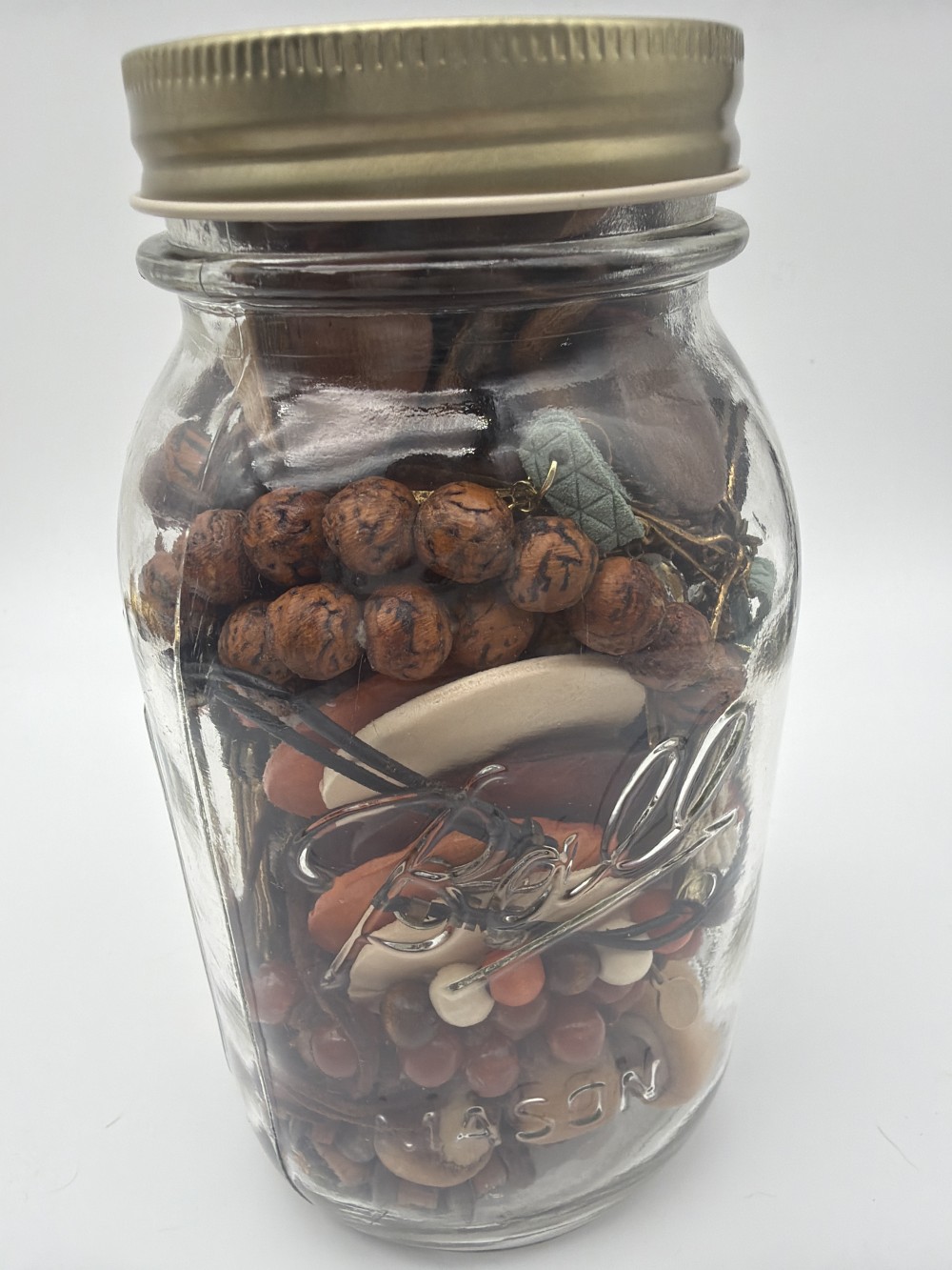 Boho Jewelry Jar 9 Piece Mixed Necklace & Earring Collection | Wearable Vintage Fashion Jewelry