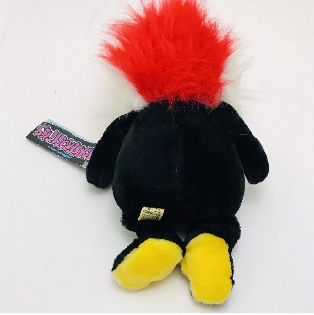 Plush Applause Monstrosities Vintage Monster Plush 1988 Glow In The Dark Eyes NOS 12.5