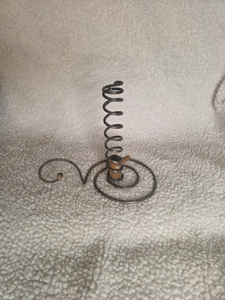 Vintage Courting Candle Holder