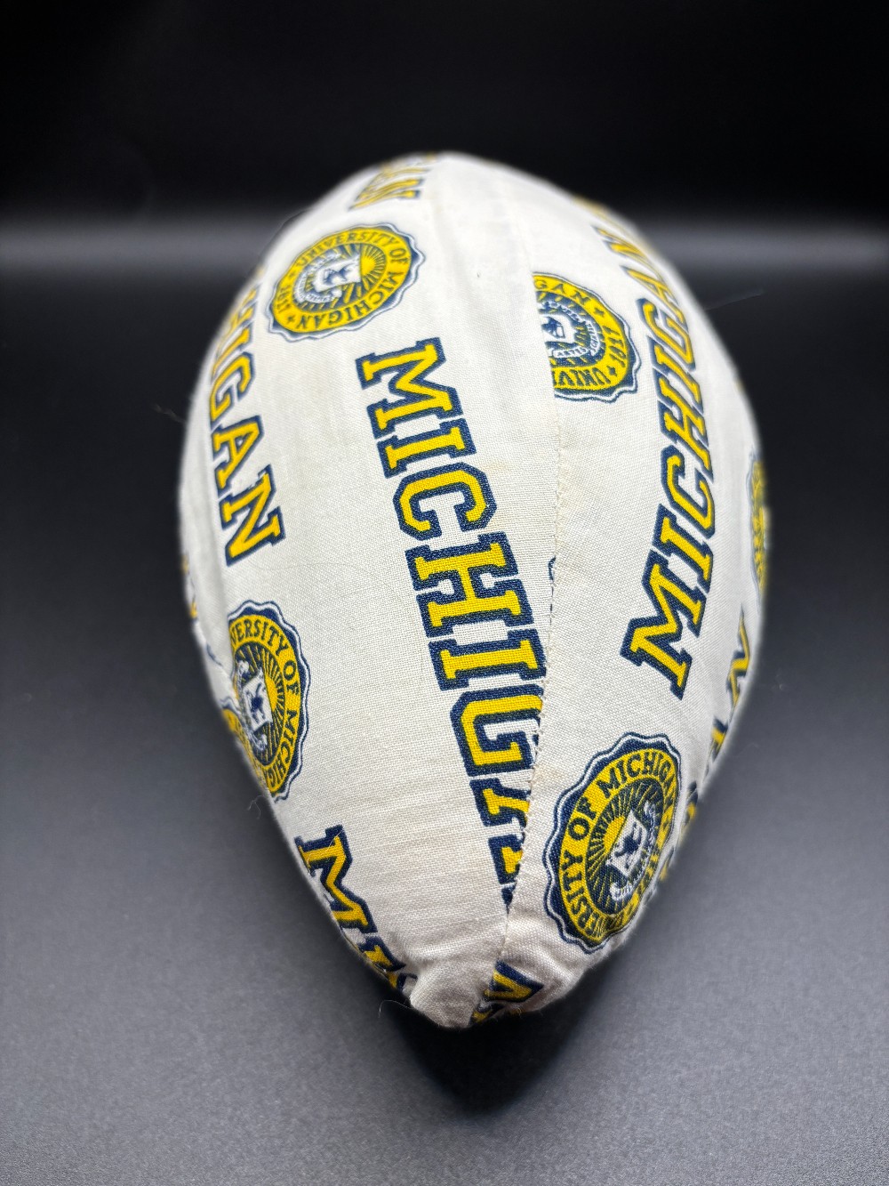 Sports U of M stuffed fabric football
