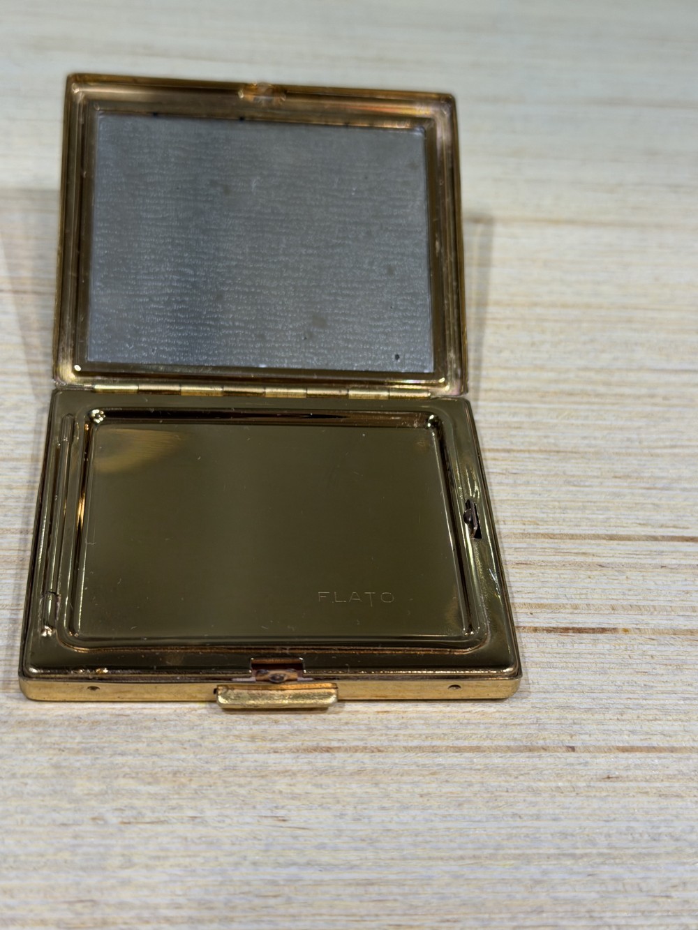 Rare Vintage Paul Flato Jeweled Powder Compact