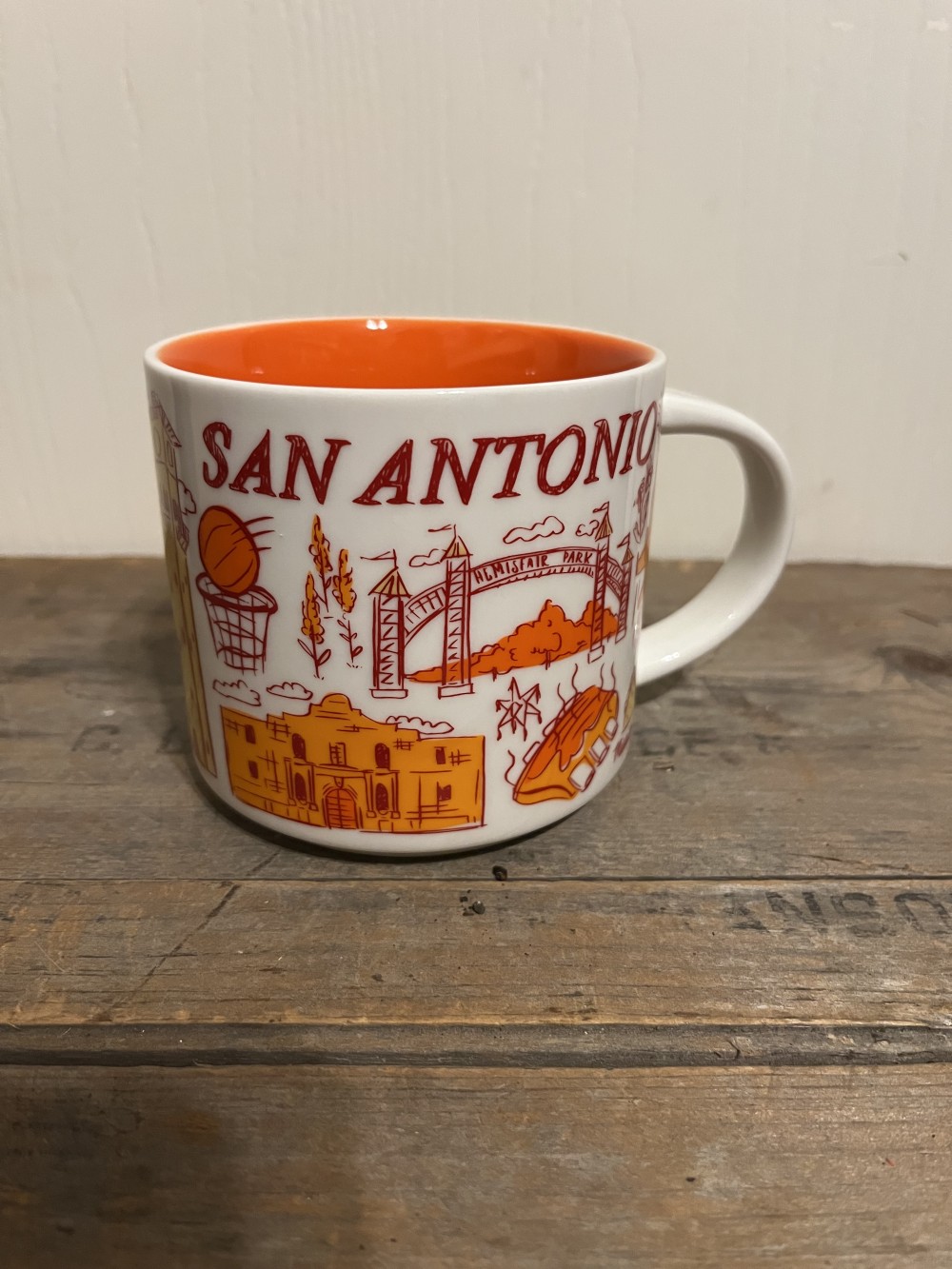 Starbucks Been There San Antonio mug