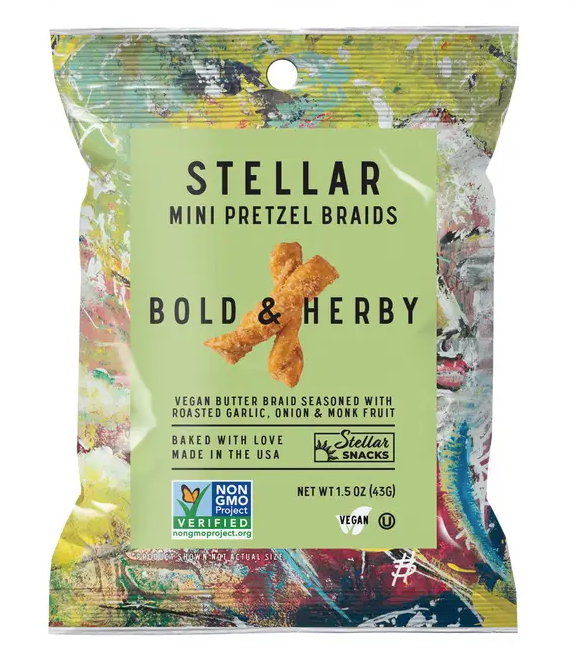 NEW!  Stellar Pretzel Braids:  Bold & Herby