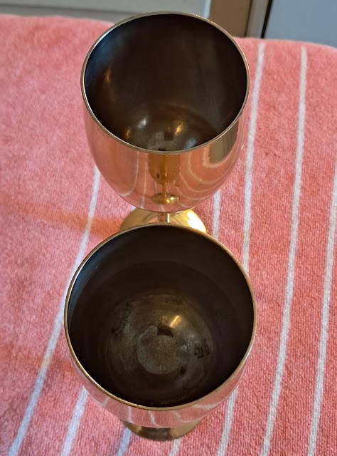 Brass Goblets (2)