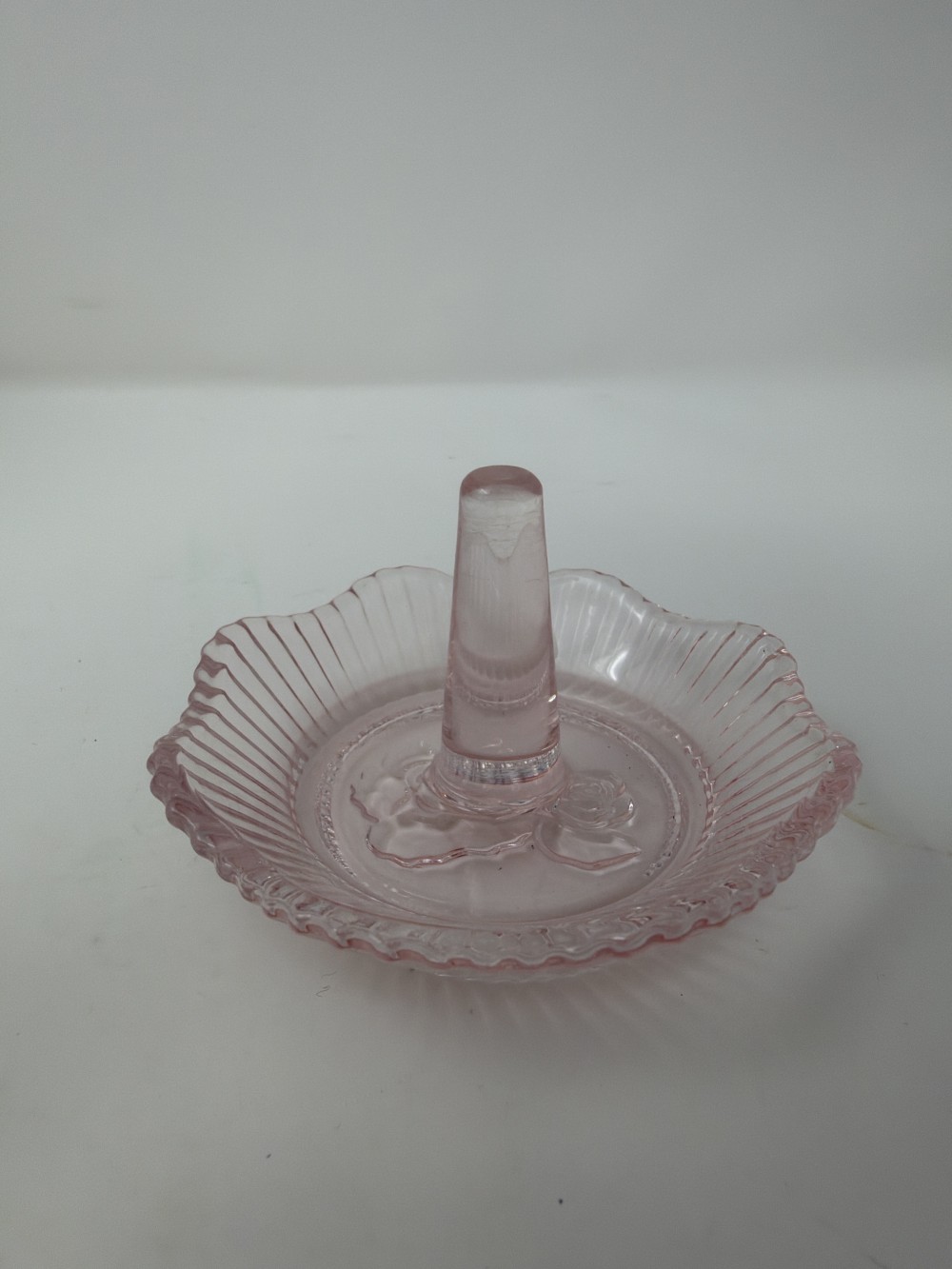 Pink Rose Ring Holder