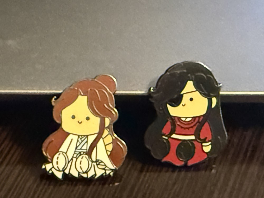 Xie Lian • Hua Cheng MXTX | TGFC Hualian, Kawaii Chibi Enamel Pin Kawaii Pin