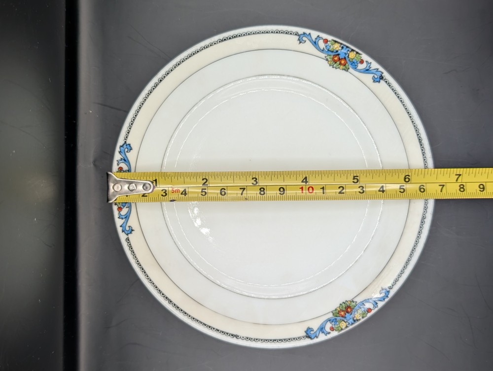 Vintage Noritake Glenora saucer+2 berry bowls as is