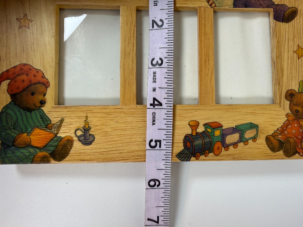 Bears 3 photo wooden Frame