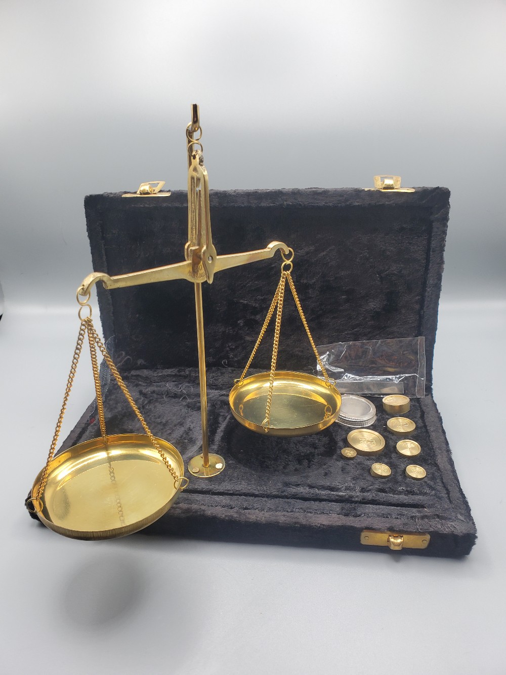 Brass Balance Scale