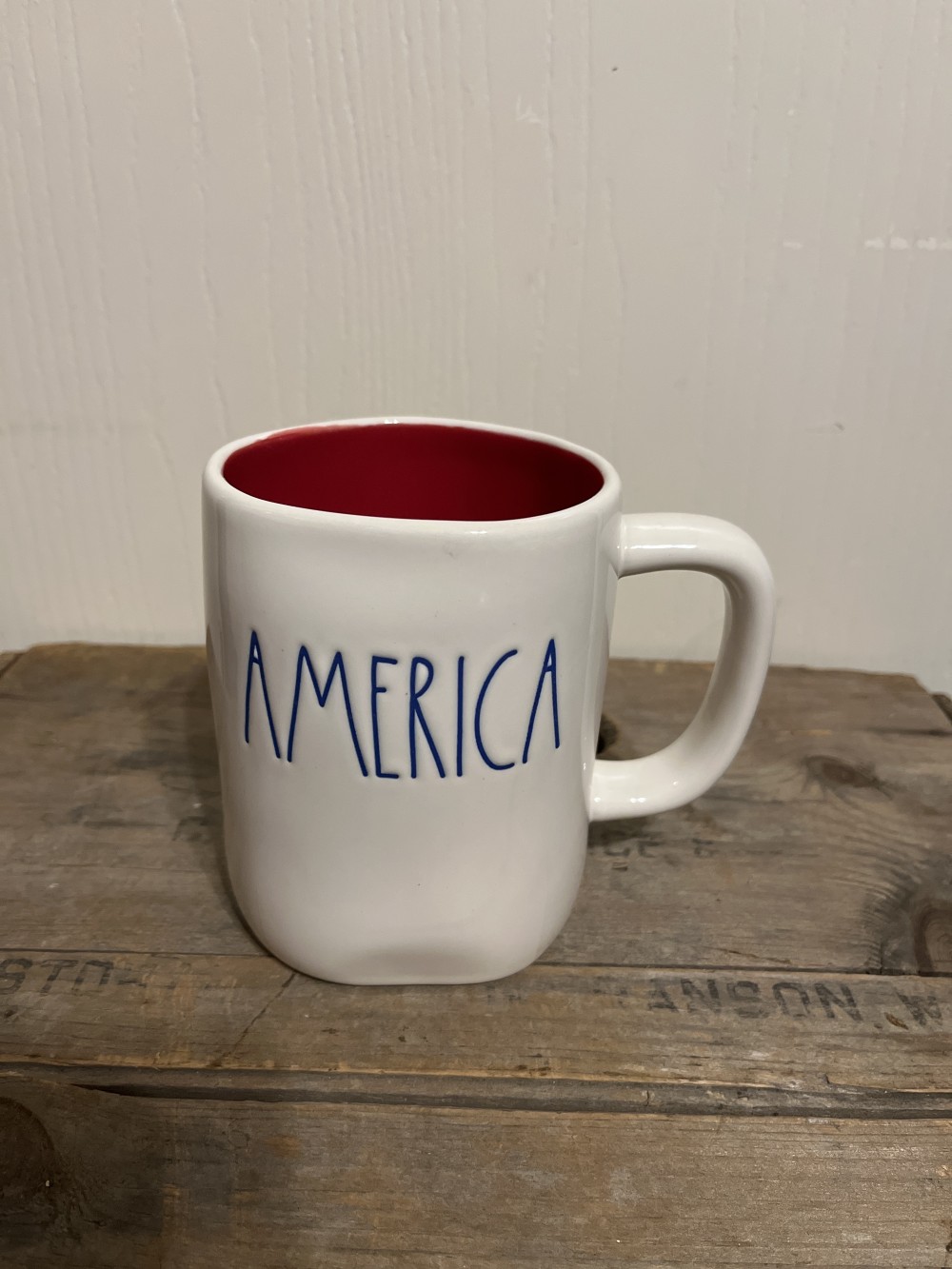 Rae Dunn America mug