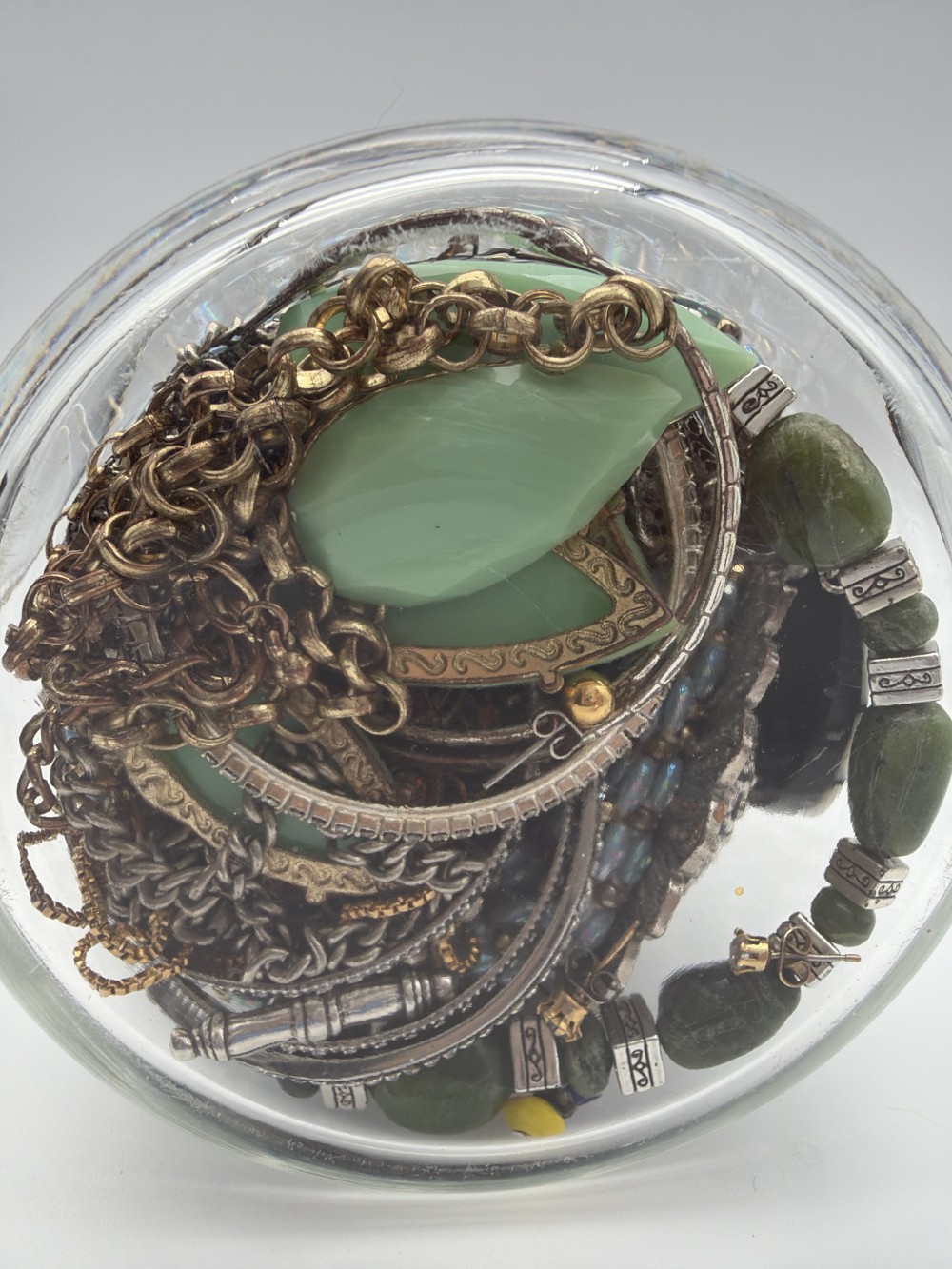 Vintage Mixed Jewelry Mystery Jar