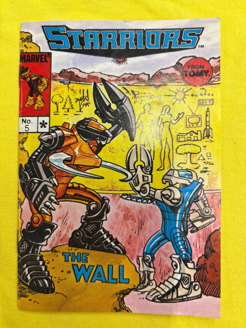 Marvel Starriors no. 5 The Wall 6.25
