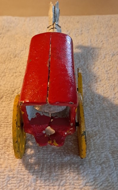 Cast Iron Horse-drawn Ice Wagon