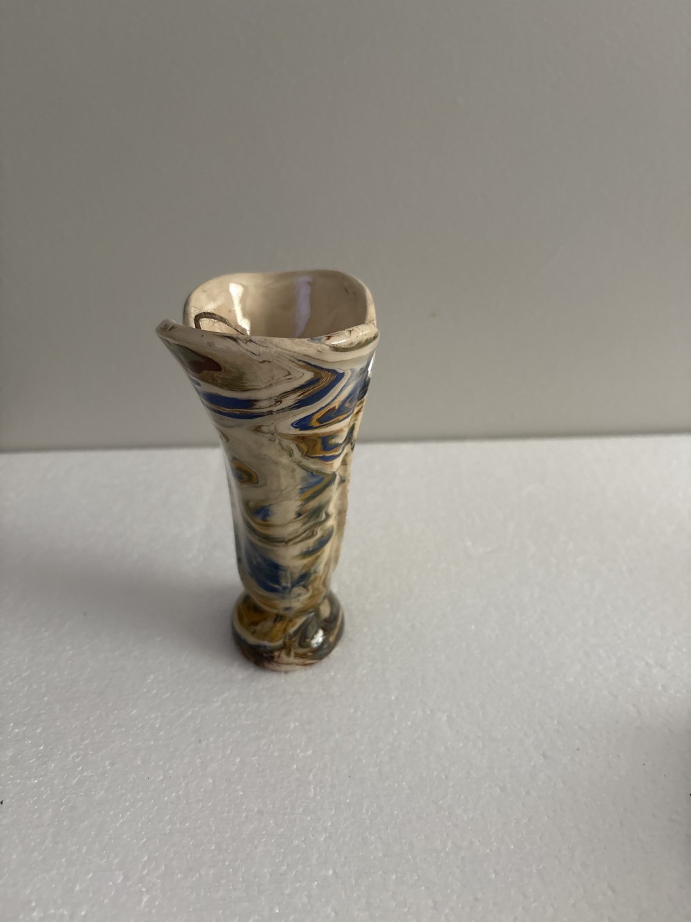 Blue Studio Pottery Vase