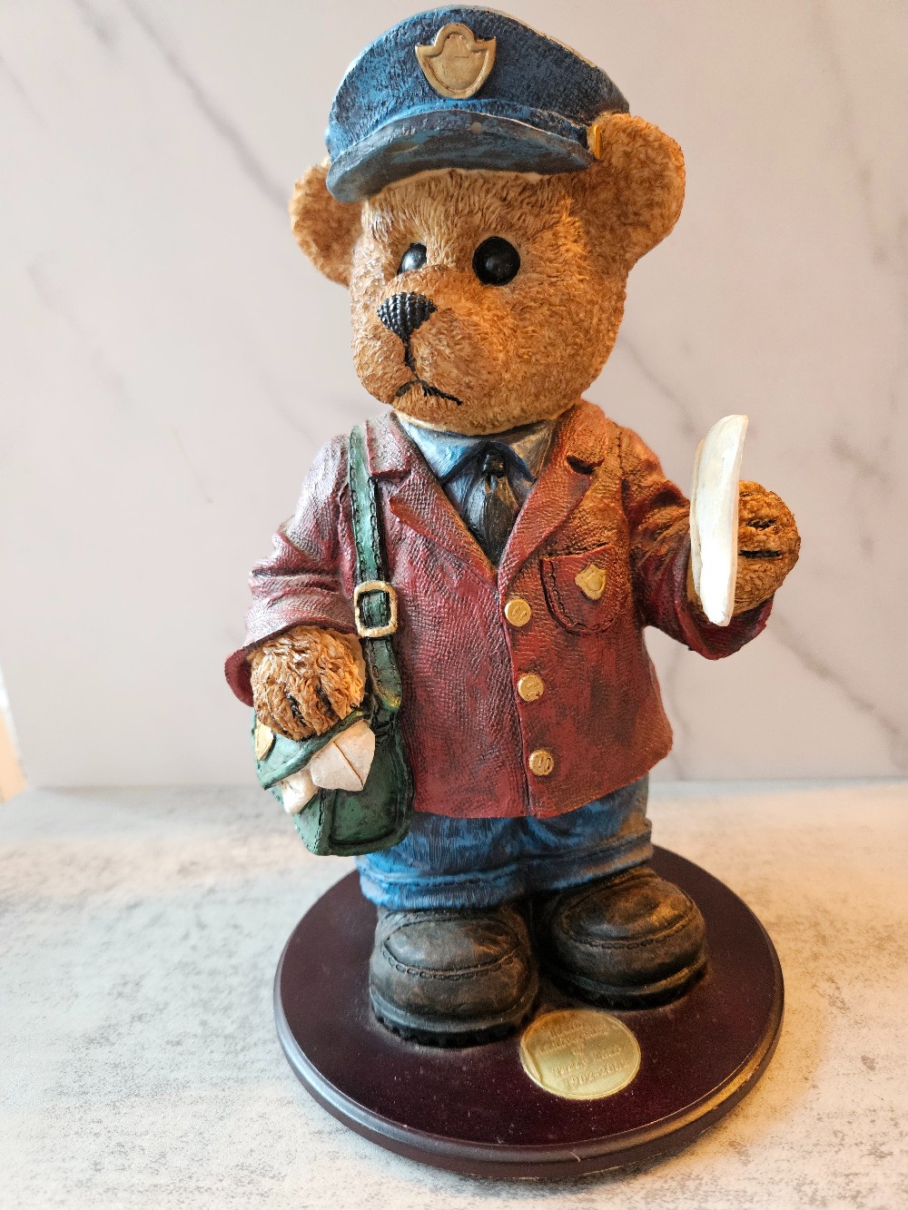 100th Anniversary of the Teddy Bear (1902–2002) Roosevelt Collection Postal Carrier,