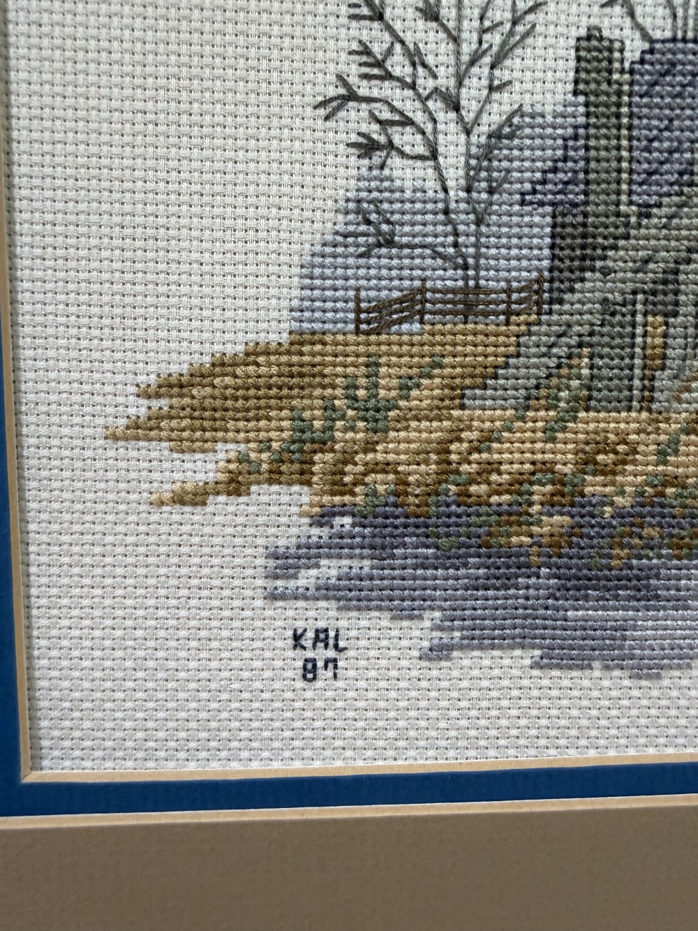 Jim Harrison 666 Cross Stitch (No Glass)