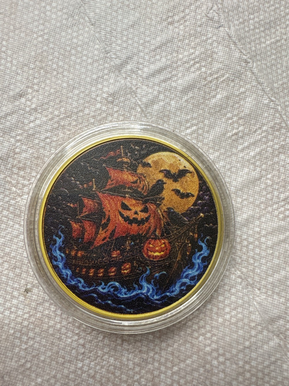 Halloween Coin 2D Jack o Lanterns