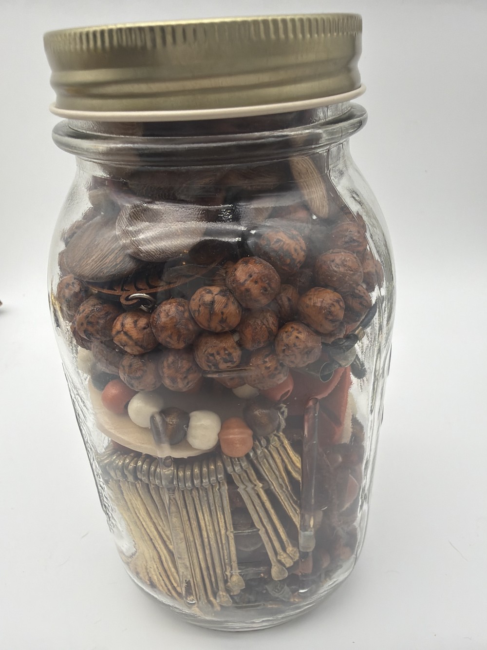 Boho Jewelry Jar 9 Piece Mixed Necklace & Earring Collection | Wearable Vintage Fashion Jewelry