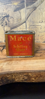 Schilling Mace Spice Tin Grannycore Farm Kitchen