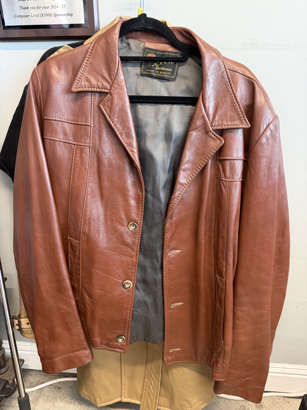Vintage Reed Leather Jacket