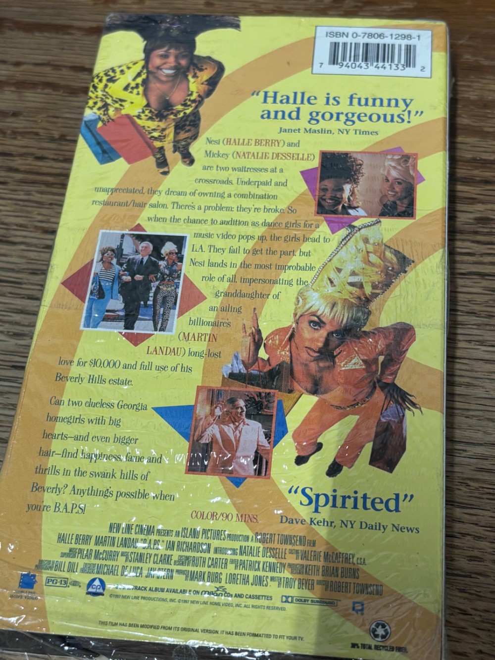 B.A.P.S. Black American Princesses VHS Movie Halle Berry Natalie Desselle 1997