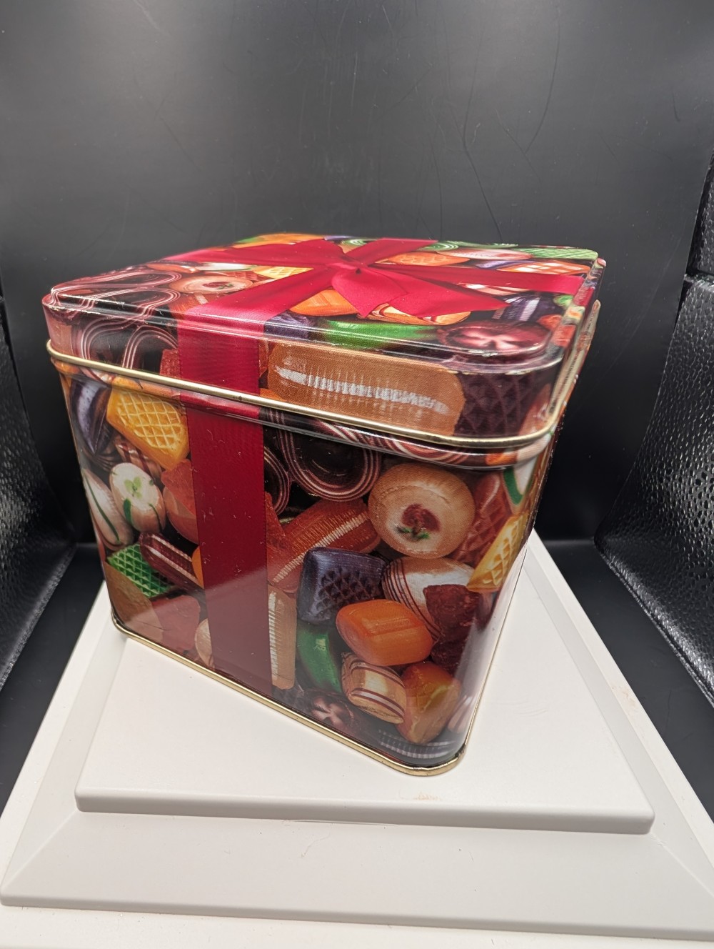Christmas Candy Tin