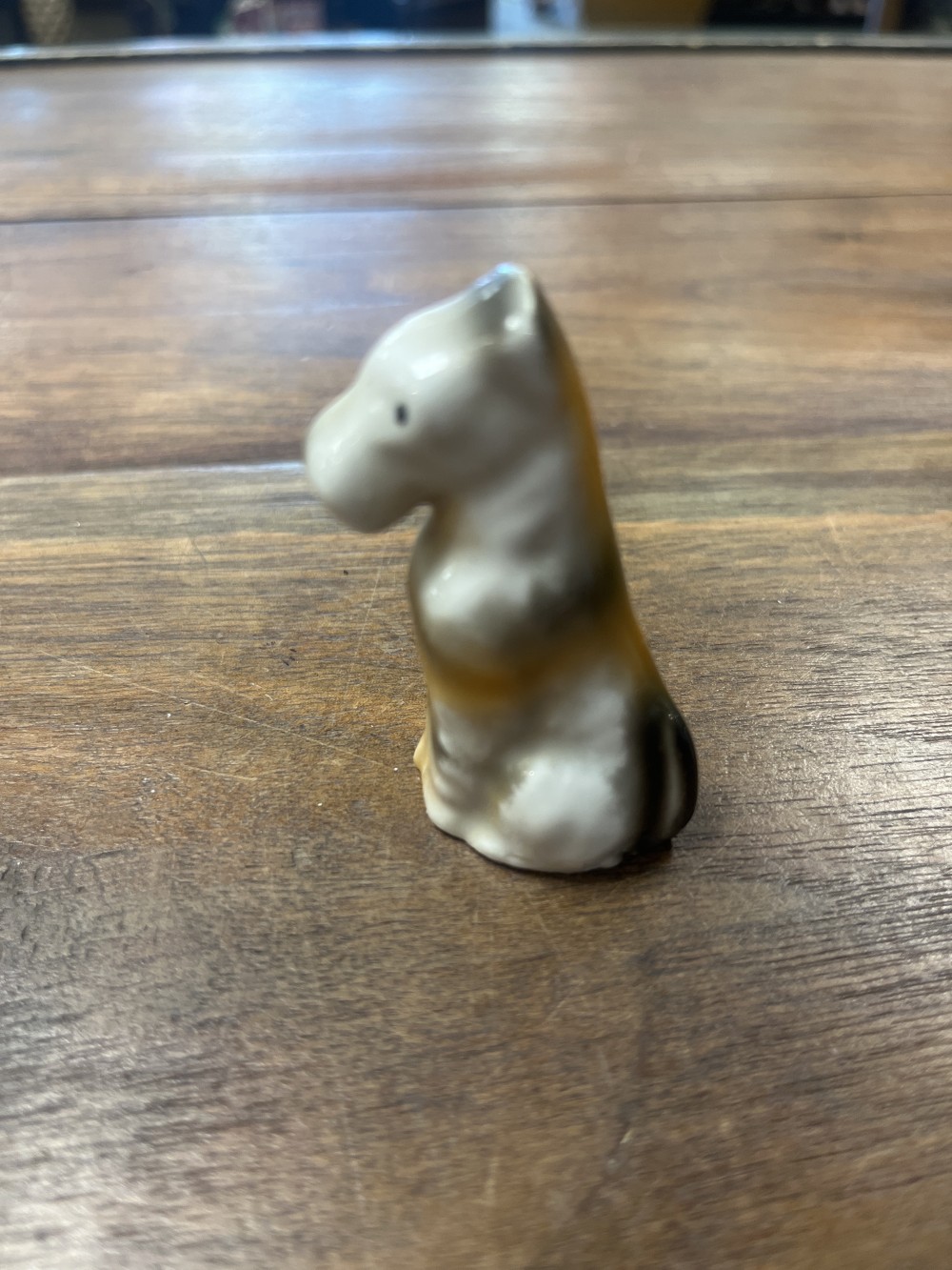 Vtg mini ceramic Terrier Japan
