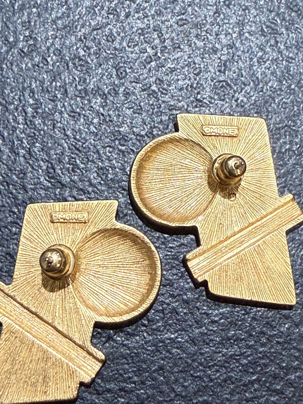 Vintage Stud Earrings - Monet