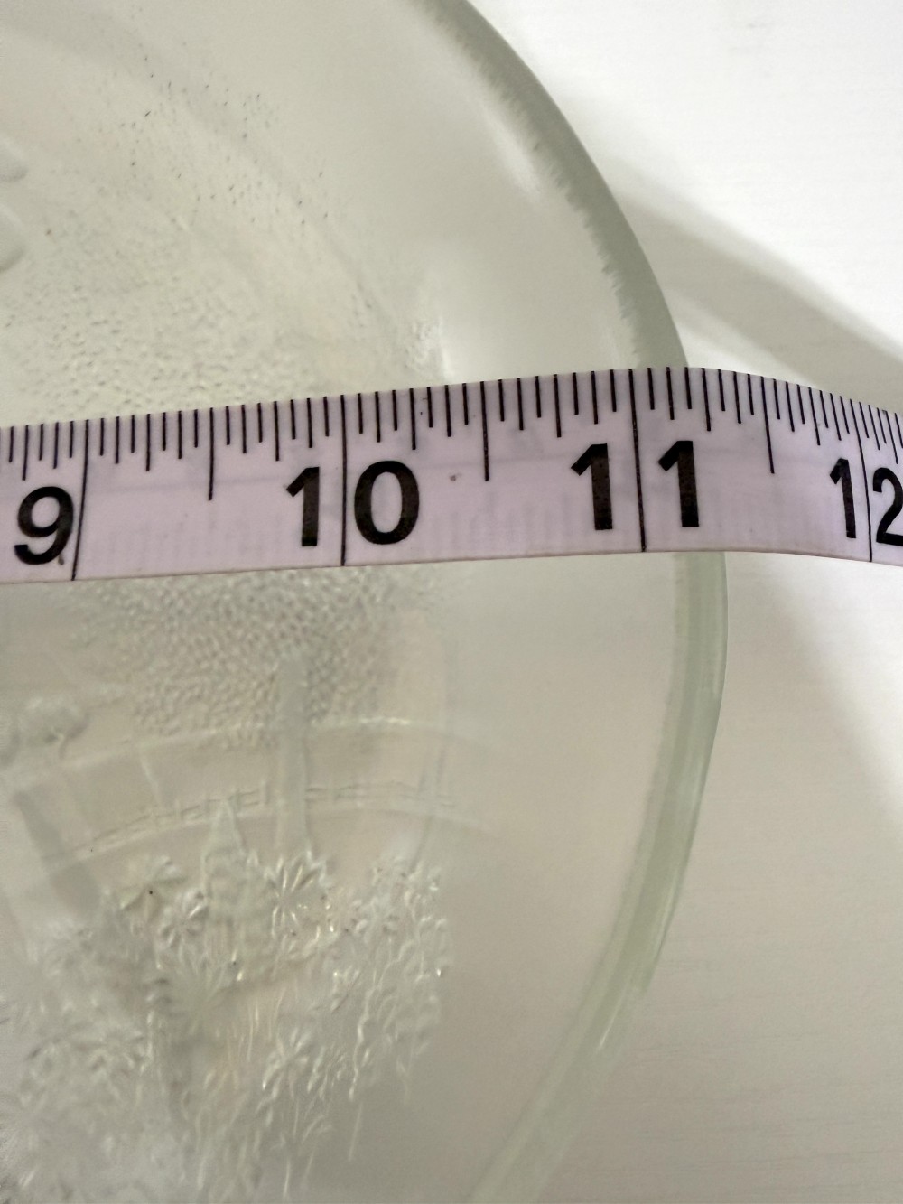 Mikasa walther glass divided dish