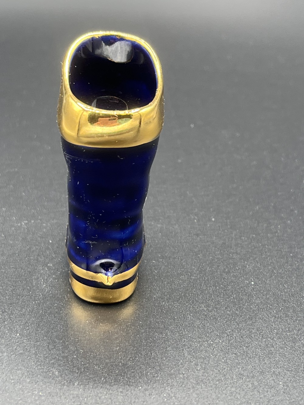Vtg Limoges porcelain mini boot