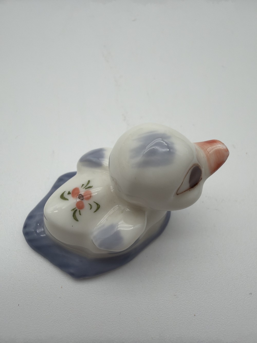 Mini Floral Ceramic Duck