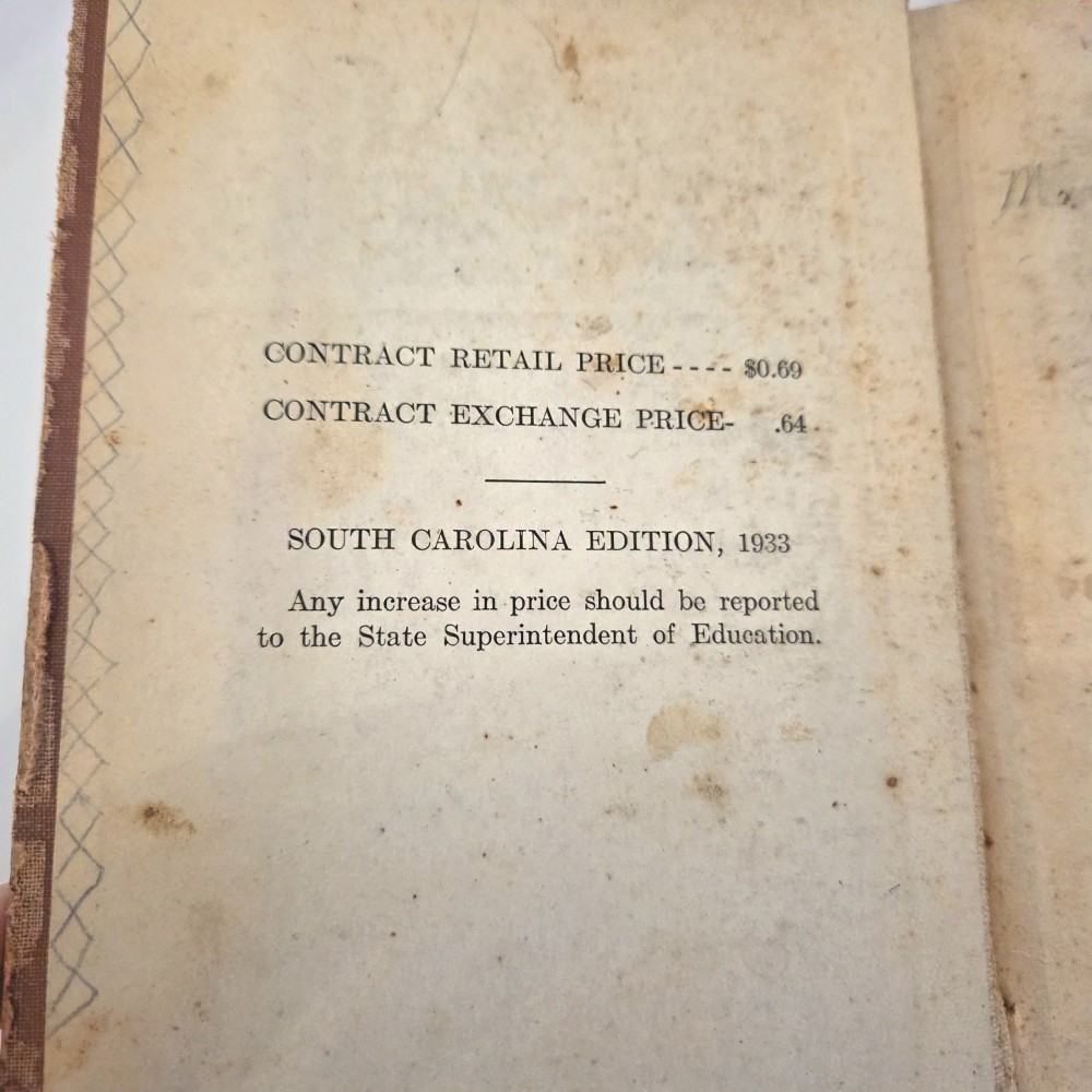 VTG 1933 Elements of Plane Geometry Book