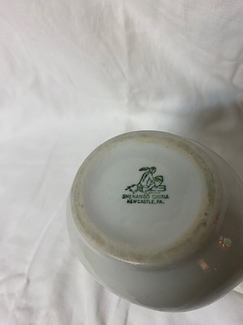 Shenango China White Large Creamer/Pitcher