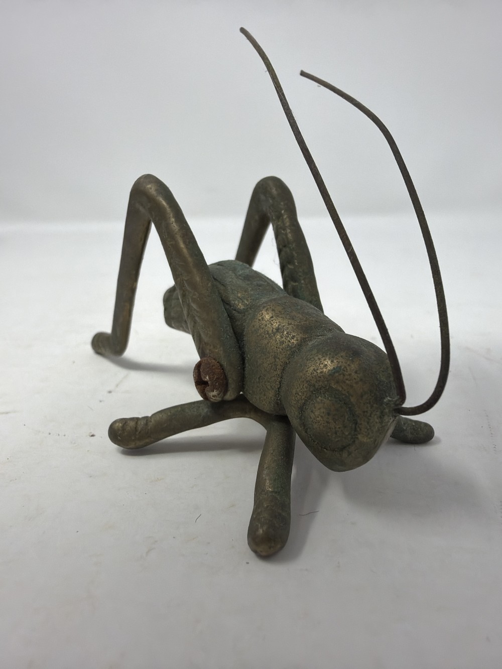 Vintage Brass Grasshopper