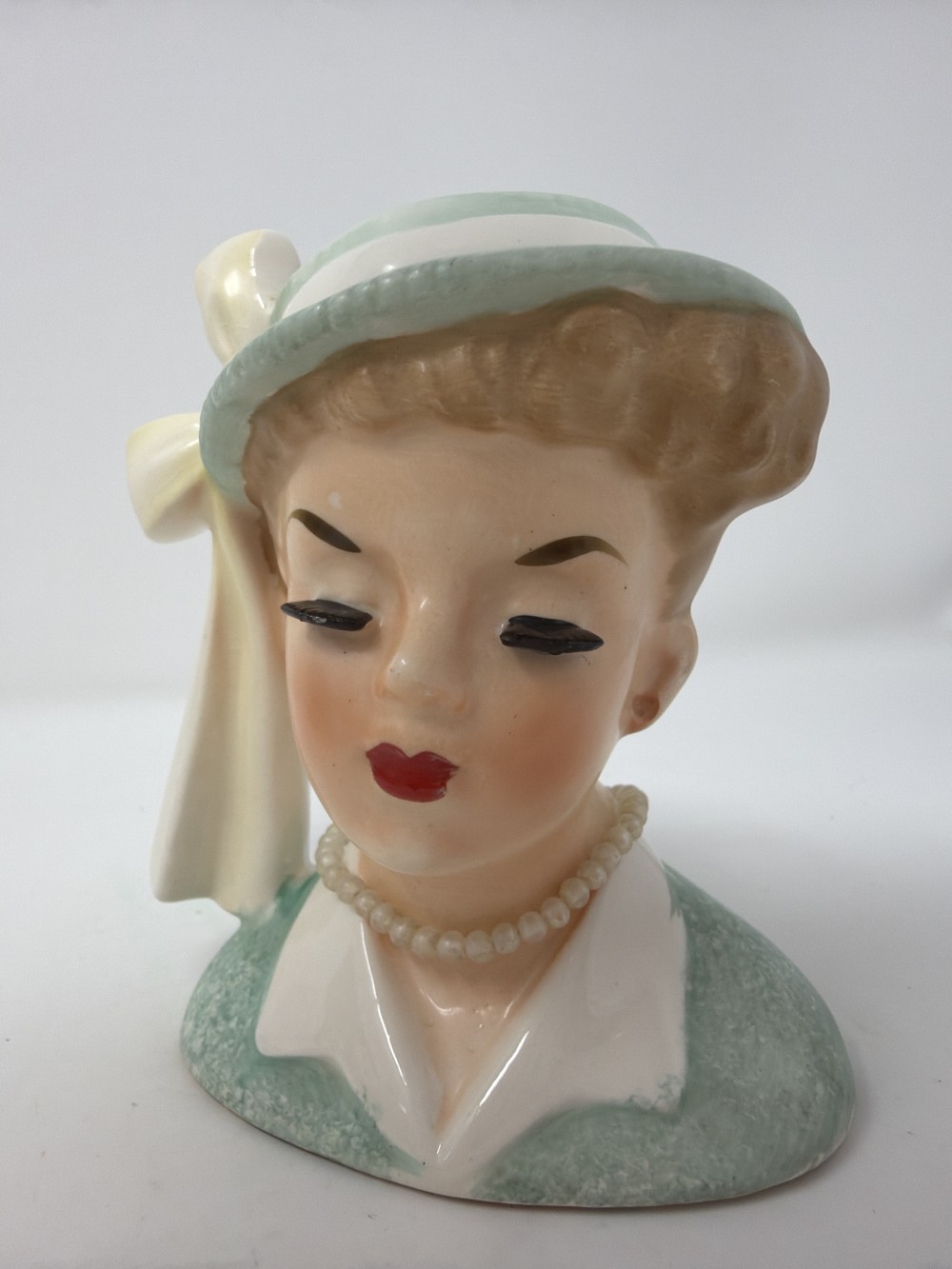 NAPCO Lady Head Planter Vase