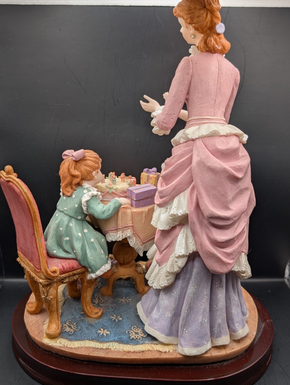 Vtg Gentili Victorian birthday figurine