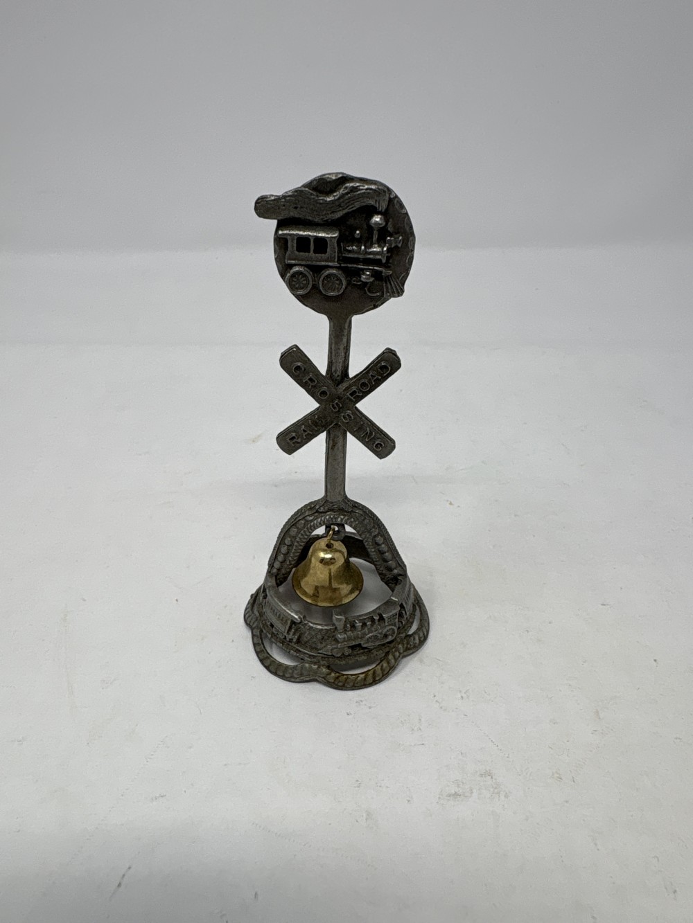 Pewter Train Bell