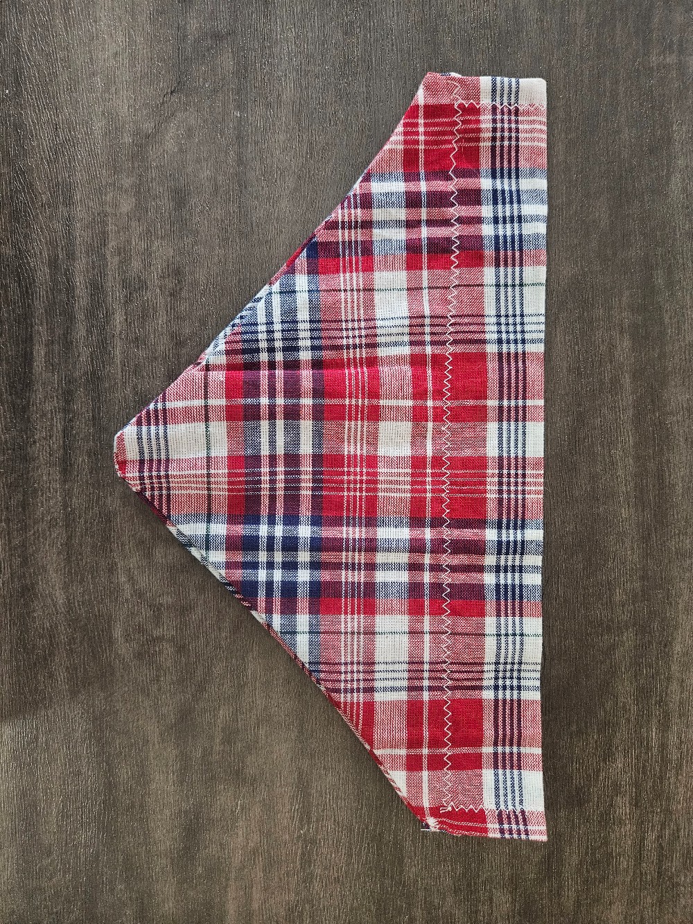 Medium dog bandana plaid