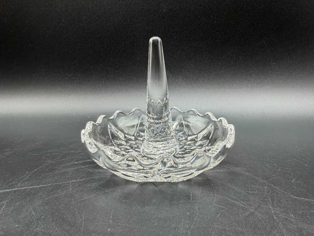 Glass Ring Holder Dish