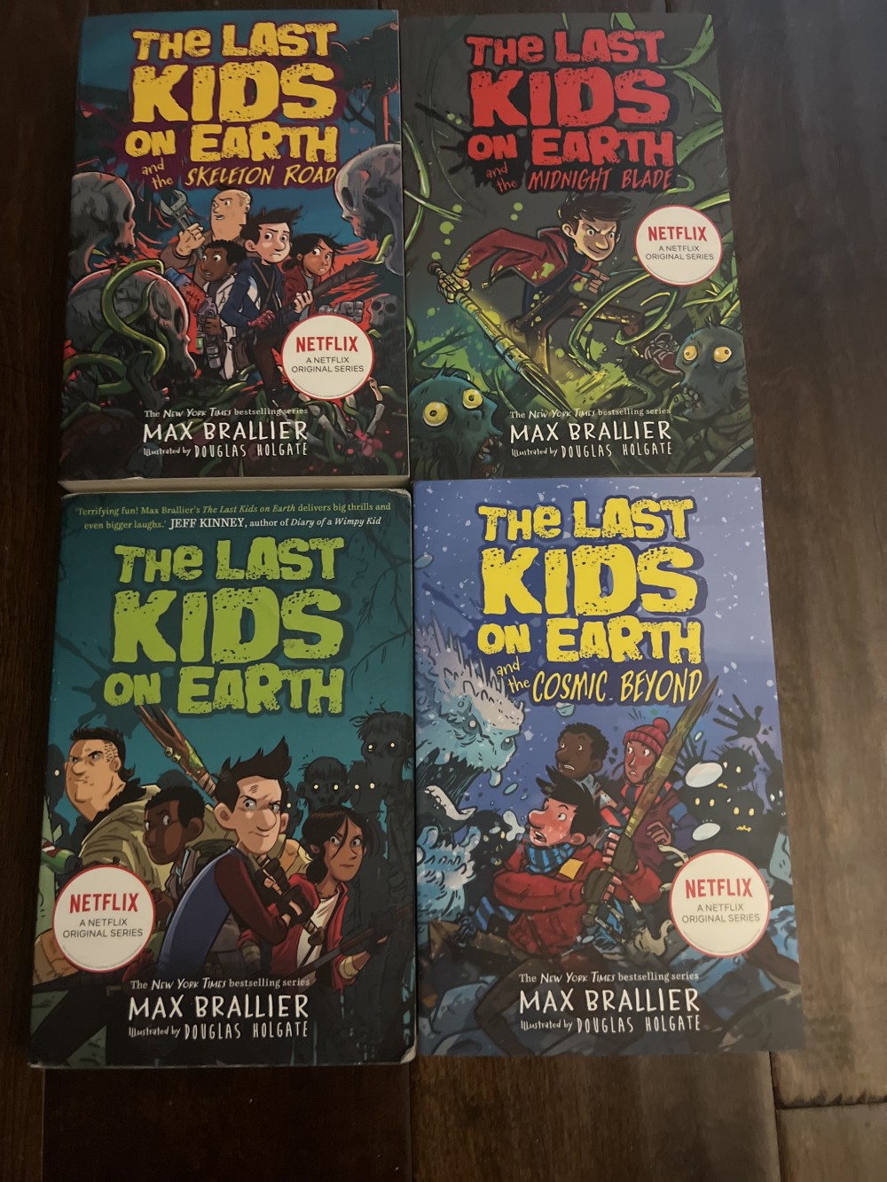 Set of 4 last kid on earth
