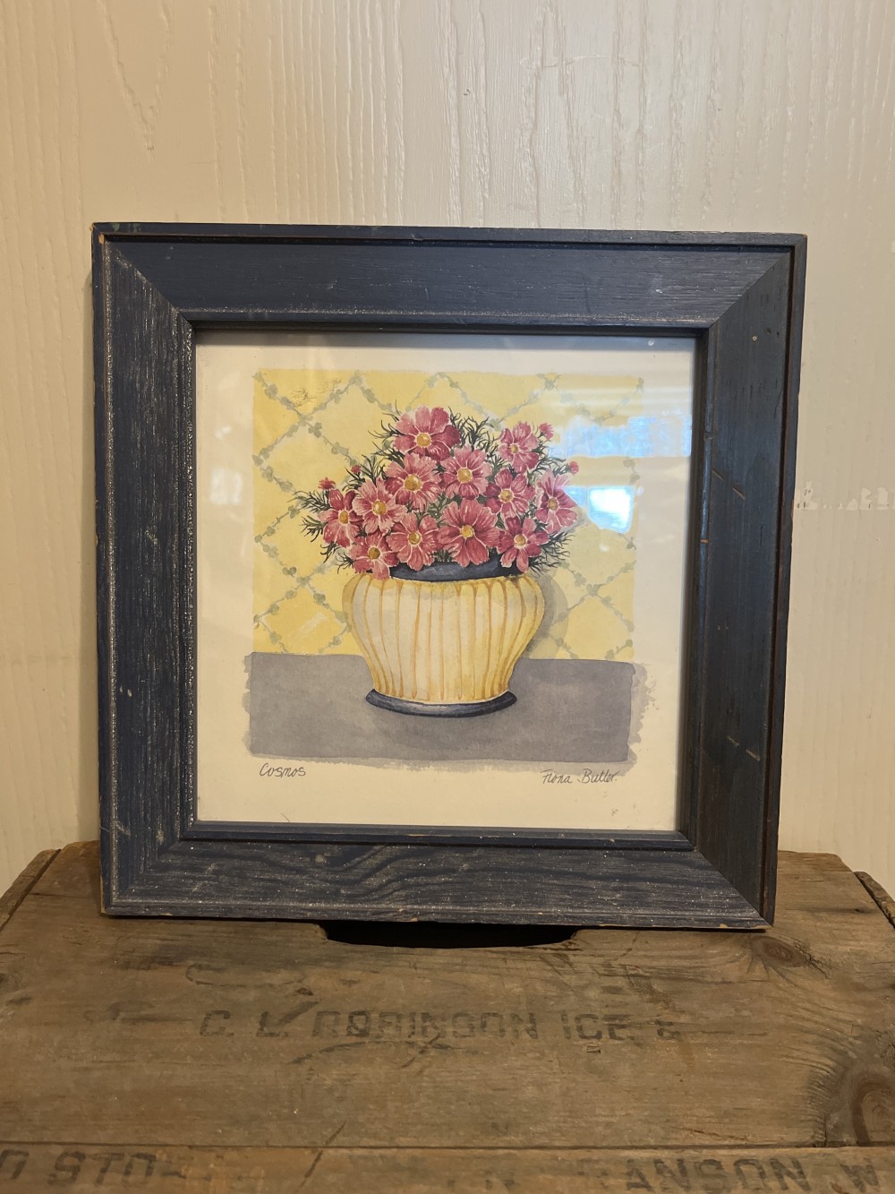 Vtg Cosmos print by Fiona Butler