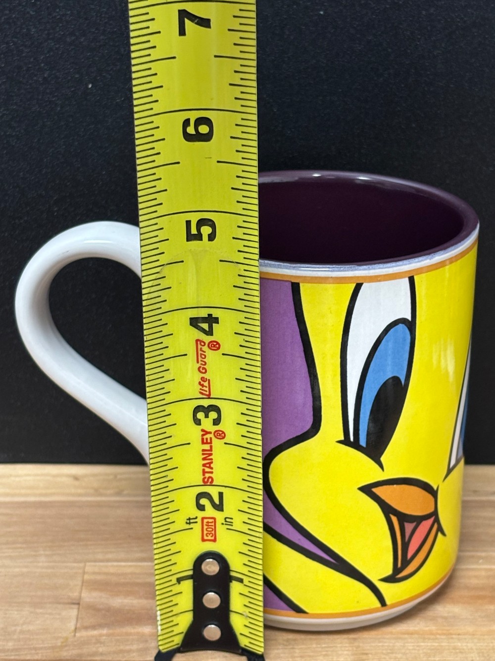 Vintage 1998 Looney Tunes Tweety Bird Coffee Mug Gibson Warner Bros