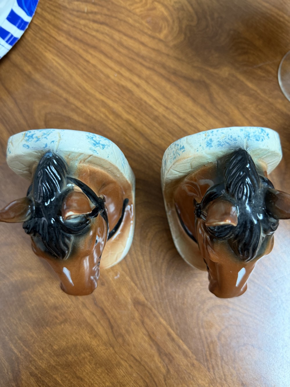 Pair of Art, Mark, Horse bookends
