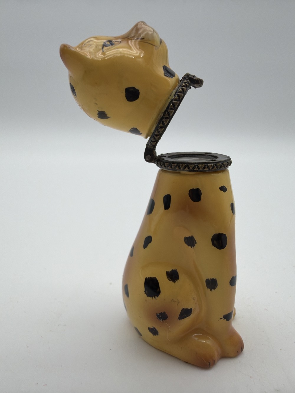 Miniature Leopard Trinket Box