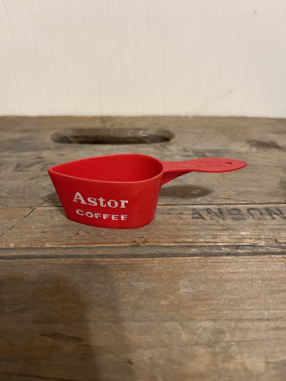Vtg Astor Coffee Scoop