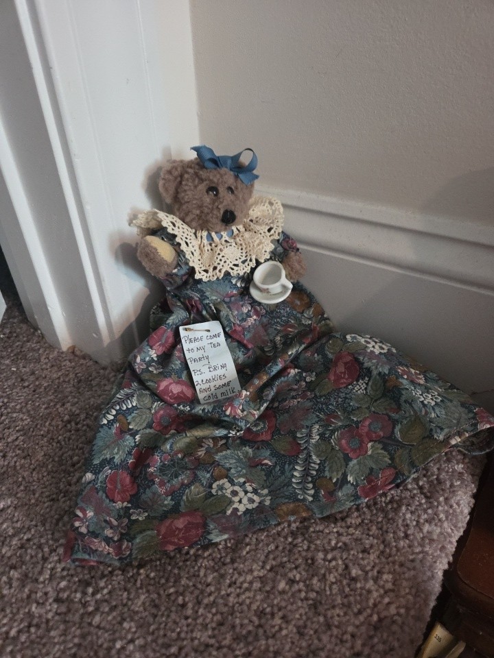 VTG Handmade Tea Party Bear